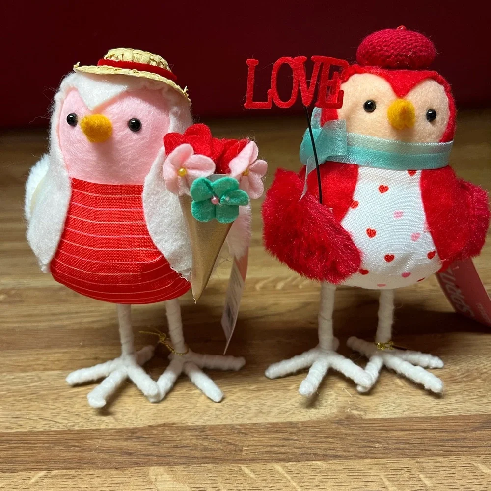 Target Spritz Valentines Love Birds Pair 2023 Edition NWT Set